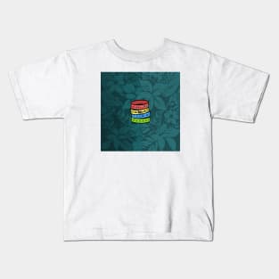 I Survived the Hall H Line - Wristbands Hawaiian Teal Kids T-Shirt